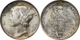 1934 Mercury Dime. MS-67 FB (NGC). CAC. OH Generation 4.0.
PCGS# 4989. NGC ID: 23JA.

Estimate: $300