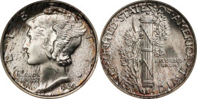 1934 Mercury Dime. MS-66 FB (NGC). OH Generation 4.0.
PCGS# 4989. NGC ID: 23JA.

Estimate: $150