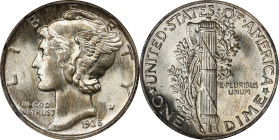 1935 Mercury Dime. MS-67 FB (NGC). CAC. OH Generation 5.0.
PCGS# 4993. NGC ID: 23JC.

Estimate: $375