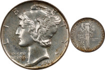 1938 Mercury Dime. Proof-66 (PCGS). OGH Generation 3.0.
PCGS# 5073. NGC ID: 27DJ.

Estimate: $300