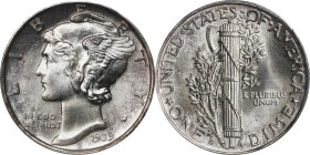 1939-D Mercury Dime. MS-67 FB (NGC). OH Generation 5.0.
PCGS# 5019. NGC ID: 23JS.

Estimate: $150