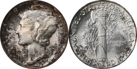 1942-D Mercury Dime. MS-66 FB (NGC). OH Generation 5.0.
PCGS# 5039. NGC ID: 23K5.

Estimate: $68