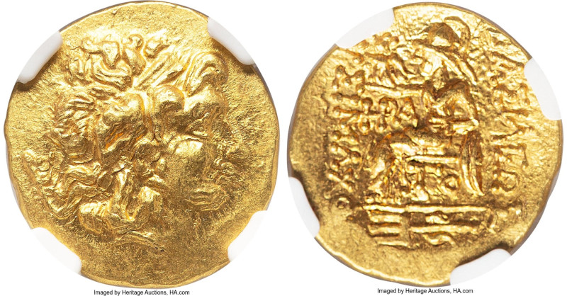 PONTIC KINGDOM. Mithradates VI Eupator (120-63 BC). AV stater (20mm, 8.45 gm, 11...