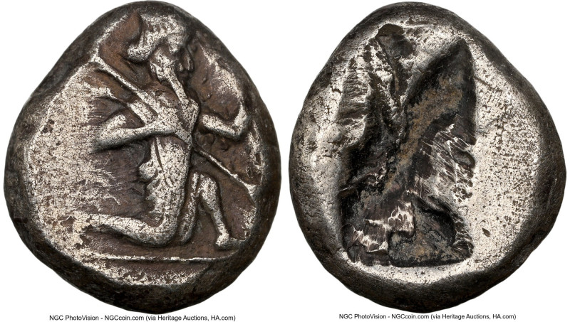 ACHAEMENID PERSIA. Xerxes I-Darius II (ca. 5th century BC). AR siglos (16mm). NG...