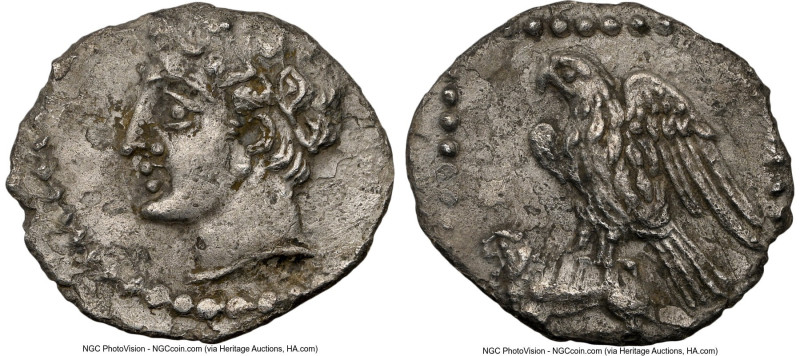 CILICIA. Uncertain mint. Ca. 4th century BC. AR obol (11mm, 0.62 gm, 11h). NGC C...