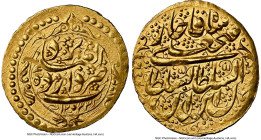 Qajar. Fath Ali Shah gold Toman AH 1233 (AD 1817/1818) MS62 NGC, Yazd mint, KM753.13, A-2865. Type W. A hoard of this type hit the market in the 1960'...