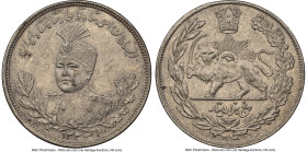 Qajar. Ahmad Shah 5000 Dinars (5 Kran) AH 1333 (1914) AU58 NGC, KM1058, Dav-291. From the L. William Libbert Collection HID09801242017 © 2024 Heritage...