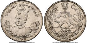 Qajar. Ahmad Shah 5000 Dinars AH 1344/34 (1925/15) AU58 NGC, KM1058, Dav-291. From the L. William Libbert Collection HID09801242017 © 2024 Heritage Au...