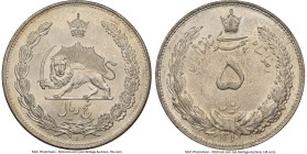 Pahlavi. Reza Shah 5 Rials SH 1310 (1931) MS64 NGC, Tehran mint, KM1131. From the L. William Libbert Collection HID09801242017 © 2024 Heritage Auction...