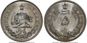 Pahlavi. Reza Shah 5 Rials SH 1311/10 (1932/31) MS64 NGC, KM1131. NGC Top Pop. HID09801242017 © 2024 Heritage Auctions | All Rights Reserved www.HA.co...