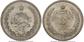 Pahlavi. Reza Shah 5 Rials SH 1313 (1934) MS64 NGC, Tehran mint, KM1131. From the L. William Libbert Collection HID09801242017 © 2024 Heritage Auction...
