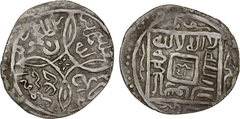 TIMURID: Timur, 1370-1405, AR tanka (6.02g), Sabzawar, ND, A-2386, fabulous desi...