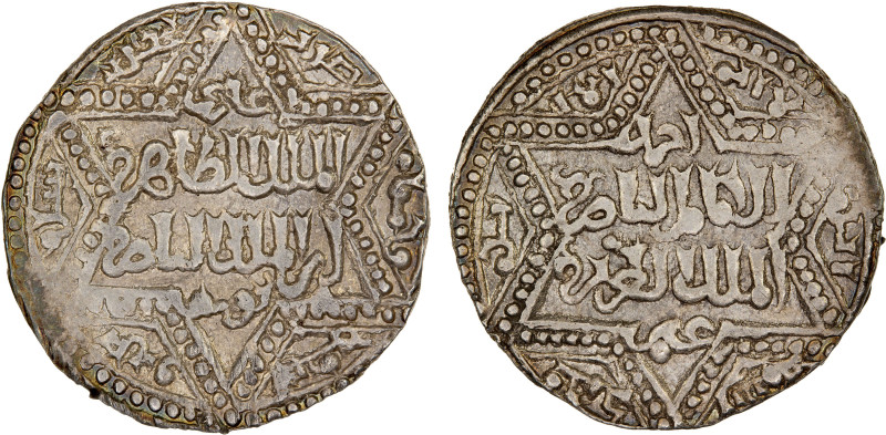 AYYUBID: al-Zahir Ghazi, 1186-1216, AR dirham (3.00g), Halab, AH593, A-834.2, ci...