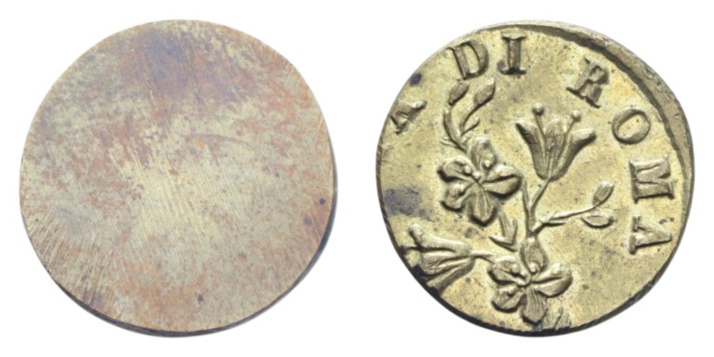MEZZA DOPPIA DI ROMA AE. 2,75 GR.
