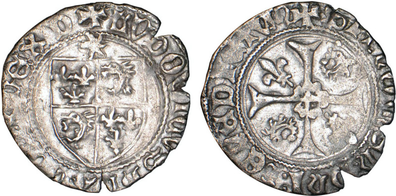 LOUIS XI le Prudent (1461-1483)
Blanc au soleil du Dauphiné
 - TTB 35 (TTB)
P...