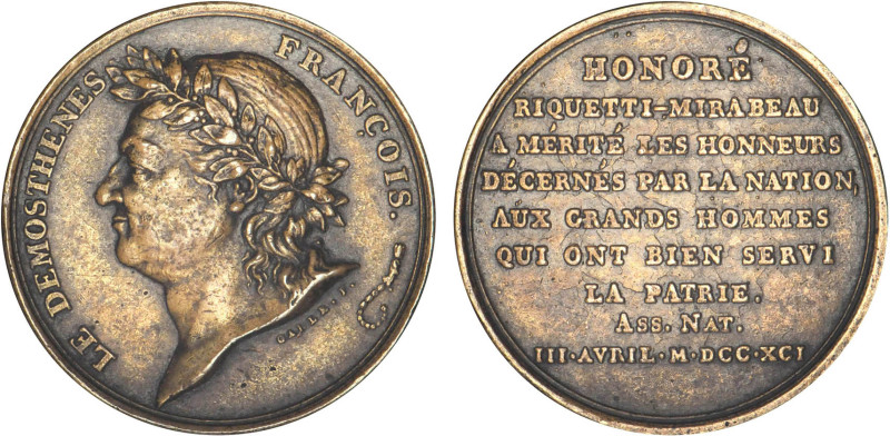 PERIODE REVOLUTIONNAIRE
1er essai de Galle (37 mm)
1791 - TTB 45 (TTB++)
MDC ...