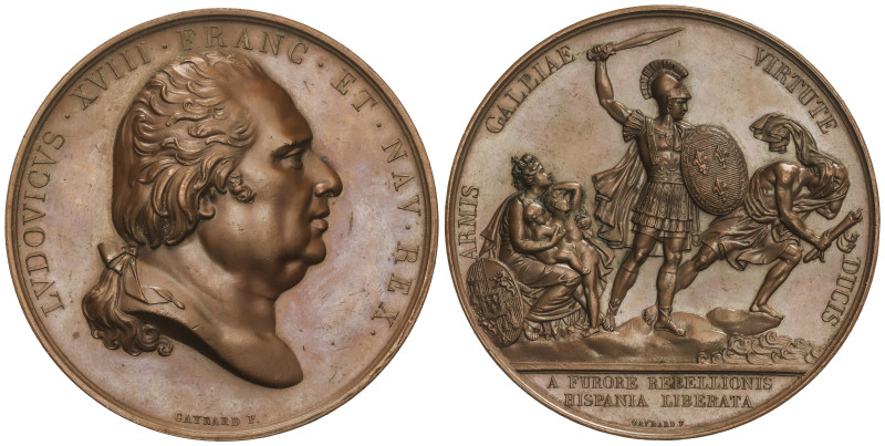 SPANISH MONARCHY: FERDINAND VII

Medalla Restauración del trono español de Fer...