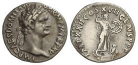 ROMAN COINS: ROMAN EMPIRE

Denario. 94-95 d.C. DOMICIANO. Anv.: IMP. CAES. DOMIT. AVG. GERM. P. M. TR. P. XV. Cabeza laureada a derecha. Rev.: IMP. ...