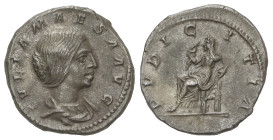 ROMAN COINS: ROMAN EMPIRE

Denario. 223 d.C. JULIA MAESA. Anv.: IVLIA MAESA AVG. Busto a derecha. Rev.: PVDICITIA. Pudicitia sentada a izquierda. 3,...