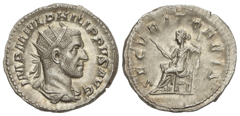 ROMAN COINS: ROMAN EMPIRE

Antoniniano. 244-247 d.C. FILIPO I. Rev.: SECVRIT O...
