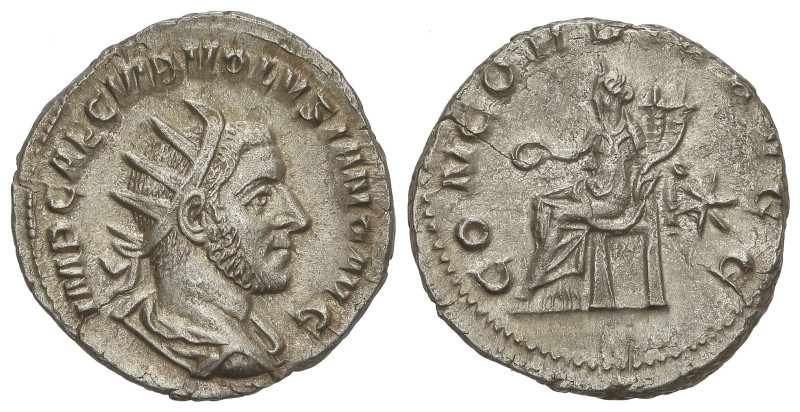 ROMAN COINS: ROMAN EMPIRE

Antoniniano. 251-253 d.C. VOLUSIANO. Rev.: CONCORDI...