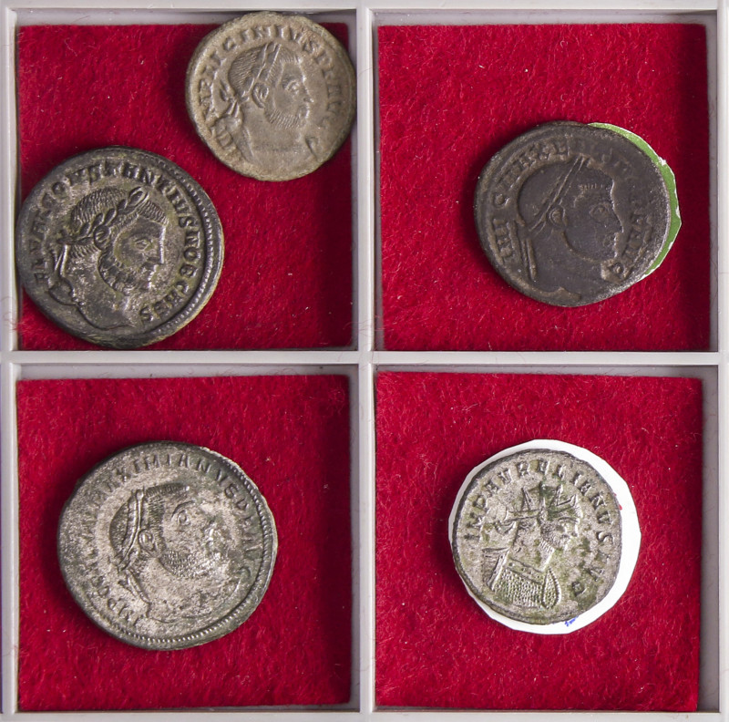 ROMAN COINS: ROMAN EMPIRE LOTS

Lote 5 monedas Antoniniano y Follis. LICINIO, ...