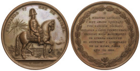 SPANISH MONARCHY: FERDINAND VII

Medalla Monumento ecuestre de Fernando VII. 1829. CÁDIZ. 27,34 grs. Br. Ø 40 mm. CÁDIZ. EN GRATITUD POR HABER DECLA...