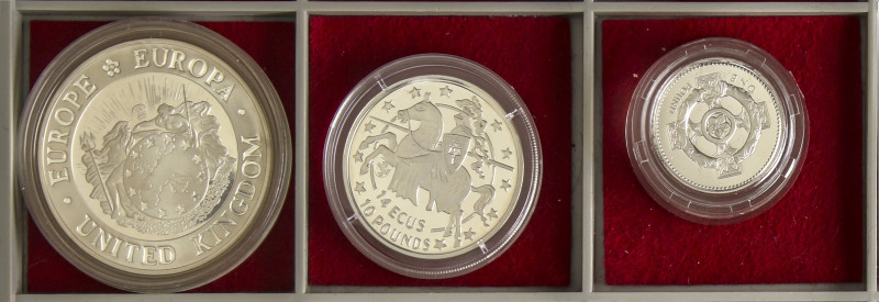 WORLD LOTS AND COLLECTIONS

Lote 10 monedas. 1992 a 1996. GIBRALTAR, GRAN BRET...