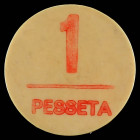 PAPER MONEY OF THE CIVIL WAR: CATALUNYA

1 Pesseta. C.M. de GRANADELLA. Disco de Celuloide. RARÍSIMO. AT-1163; T-1341. MBC+.