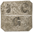 PAPER MONEY OF THE CIVIL WAR: CATALUNYA

5 Cèntims. Aj. de GRATALLOPS. Hierro. MUY RARA. AT-1195; L-2625; T-1367. EBC. Ex Áureo 189 - 31 mayo 2006, ...