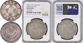 China: Hupeh Province Guangxu ND (1895-1907) Silver 1 Dollar NGC AU DETAILS