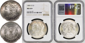 United States Morgan dollars 1885 O Silver 1 Dollar NGC MS 64+