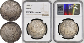 United States Morgan dollars 1888 Silver 1 Dollar NGC MS 64