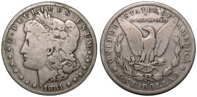 United States Morgan dollars 1881 S Silver 1 Dollar