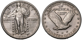 United States Federal Republic 1918 Silver Quarter Dollar
