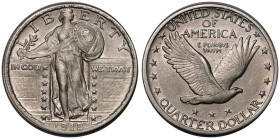 United States Federal Republic 1918 S Silver Quarter Dollar