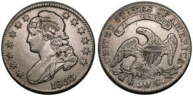 United States Federal Republic 1833 Silver 50 Cents