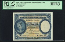 Hong Kong Hongkong & Shanghai Banking Corp. 1 Dollar 1.6.1935 Pick 172c PCGS Choice About New 58PPQ. 

HID09801242017