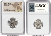 Caracalla (AD 198-217). AR denarius (20mm, 1h). NGC Choice XF. Rome, AD 201-206. ANTONINVS-PIVS AVG, laureate, draped bust of youthful Caracalla right...