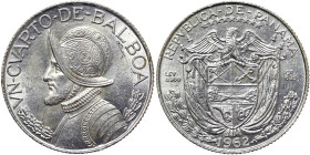 Panama, 1/4 Balboa, 1962, Ag.900 6,25 g, KM 11, UNC