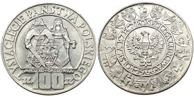 Poland, 100 Zlotych, 1966, Ag.900 20,00 g, Y 57, UNC