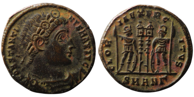 Constantine I 'the Great' (AD 307/10-337). Antioch
AE Follis (17mm, 2,37g)
