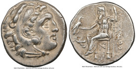 MACEDONIAN KINGDOM. Alexander III the Great (336-323 BC). AR drachm (17mm, 4.22 gm, 4h). NGC AU 5/5 - 3/5. Posthumous issue, Lampsacus, ca. 310-301 BC...