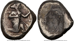 ACHAEMENID PERSIA. Xerxes I-Darius II (ca. 5th century BC). AR siglos (15mm). NGC Choice VF. Lydo-Milesian standard. Sardes, ca. 485-420 BC. Persian k...