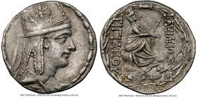ARMENIAN KINGDOM. Tigranes II the Great (95-56 BC). AR tetradrachm (27mm, 15.84 gm, 11h). NGC Choice XF 5/5 - 4/5. Tigranocerta, ca. 80-68 BC. Diademe...