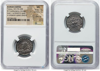 Probus (AD 276-282). BI antoninianus (22mm, 4.44 gm, 5h). NGC MS 5/5 - 5/5, Silvering. Serdica, AD 277. IMP C M AVR PROBVS AVG, radiate, helmeted, and...