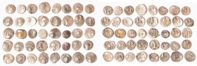 ANCIENT LOTS. Celtic. Gaul. Ca. mid 1st century BC. Lot of forty (40) AR quinarii. VG-Choice Fine. Includes: Forty AR quinarii, various types and trib...