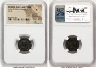 ANCIENT LOTS. Roman Provincial. Lot of three (3) AE issues. NGC Choice Fine-XF, light smoothing. 1) MOESIA. Marcianopolis. Ca. 2nd-3rd Centuries AD. A...