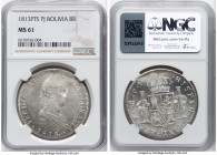 Ferdinand VII 8 Reales 1813 PTS-PJ MS61 NGC, Potosi mint, KM84, Cal-1375. HID09801242017 © 2024 Heritage Auctions | All Rights Reserved www.HA.com/Tex...