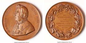 Utrecht. bronze "Nicholas Pieter Jacob Kien - 25 Years Mayor" Medal 1864 AU, 65.8mm. 135.5gm. By D. van der Kellen. HID09801242017 © 2024 Heritage Auc...